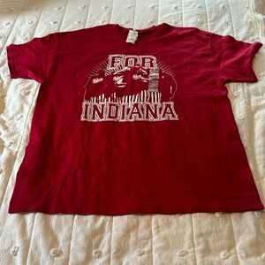 NWT Indiana Hoosiers Universitees Men’s XL Basketball T-Shirt